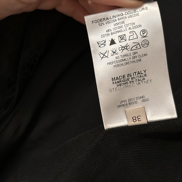 Stella McCartney notched lapel Jacquard Blazer - size XS - Picture 6 of 11